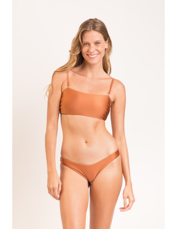 Set Nocciola Bandeau-Reto High-Leg