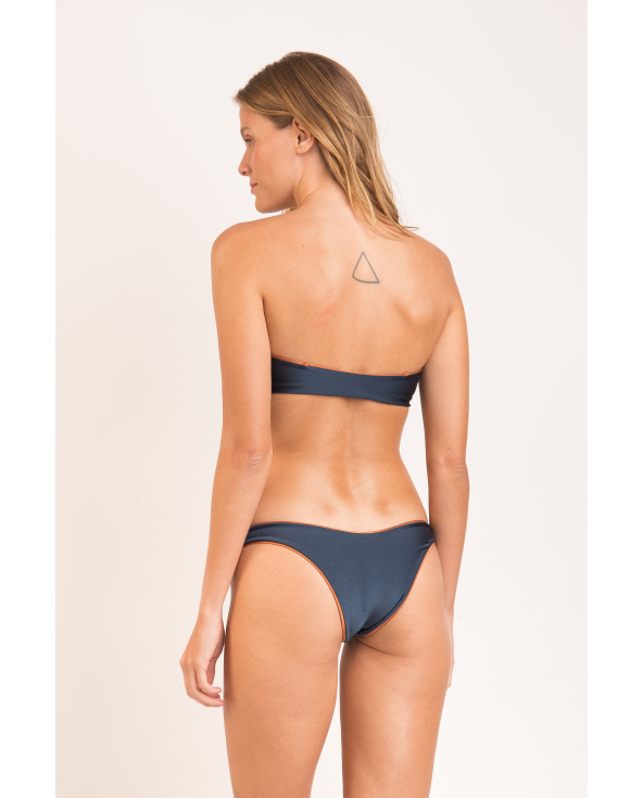 Set Nocciola Bandeau-Reto High-Leg