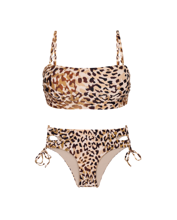 Set Leopard Bandeau-Reto Madrid