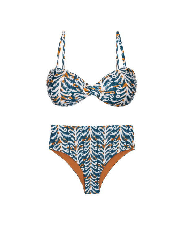 Set Ikat Twist Hotpants