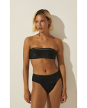 Bikini Media Onca Bordada Black