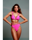 Pleated Pink Fluor