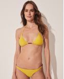 Bikini Cortininha Amarelo
