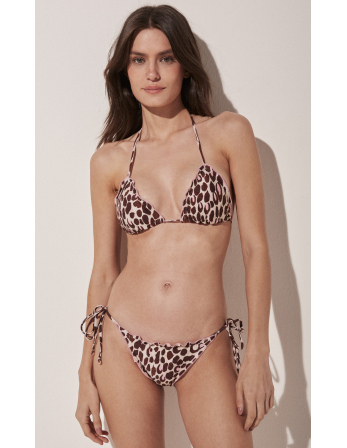 Bikini Cortininha Lacinho Onca Pintada