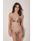 Bikini Cortininha Lacinho Onca Pintada