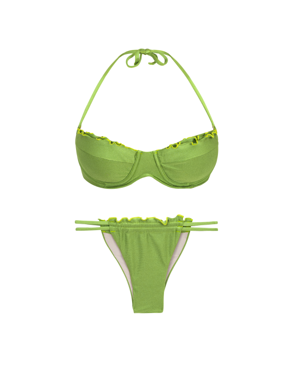 Set Shimmer-Botanica Balconet-Frufru Pipa-Frufru