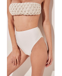 Cropped Hot Com Macrame Escamas