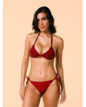 Set Urucum Triangulo-Macrame Rolote
