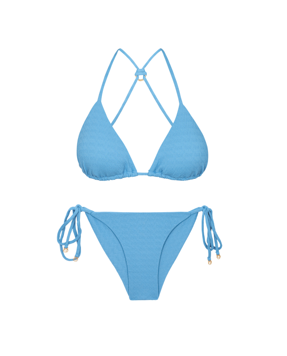 Set Solar-Celeste Tri-Aya Cheeky-Tie
