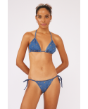 Set Jeans Triangulo-Vies Lacinho-Vies