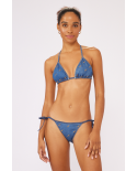 Set Jeans Triangulo-Vies Lacinho-Vies