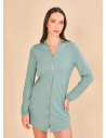 Shirtdress Copenhagen Water Green Upf50+