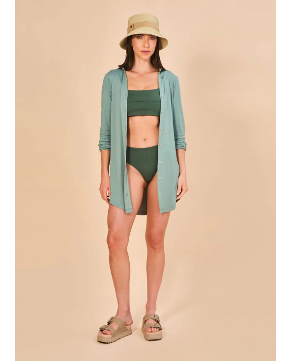 Shirtdress Copenhagen Water Green Upf50+