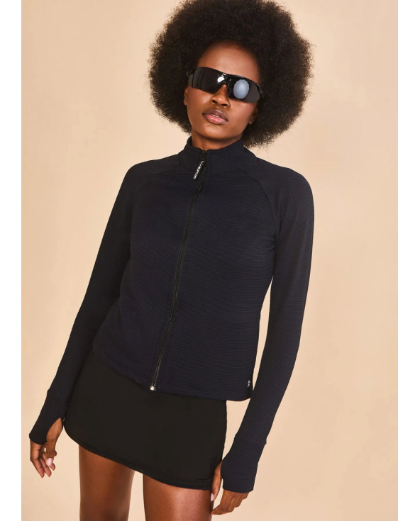 Jacket Fem New Fit Black Upf50+