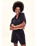 Shorts Fem Basic Black Upf50+