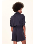 Shorts Fem Basic Black Upf50+
