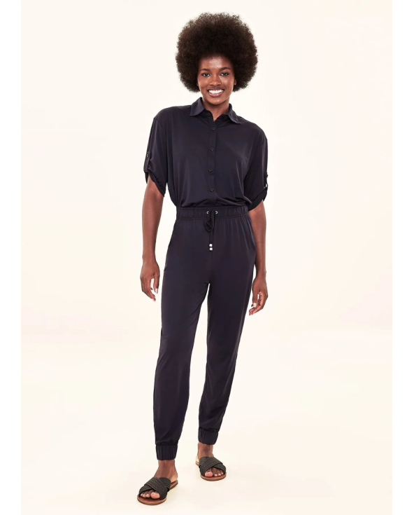 Pants Fem Basic Black Upf50+