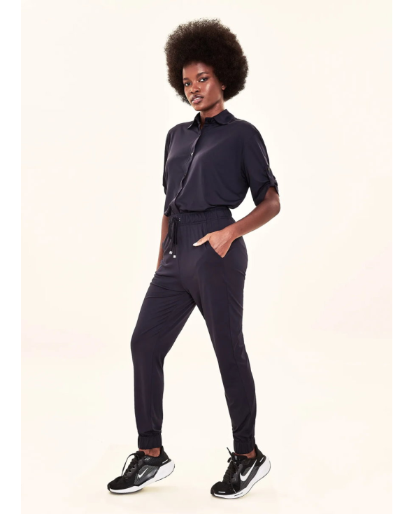 Pants Fem Basic Black Upf50+