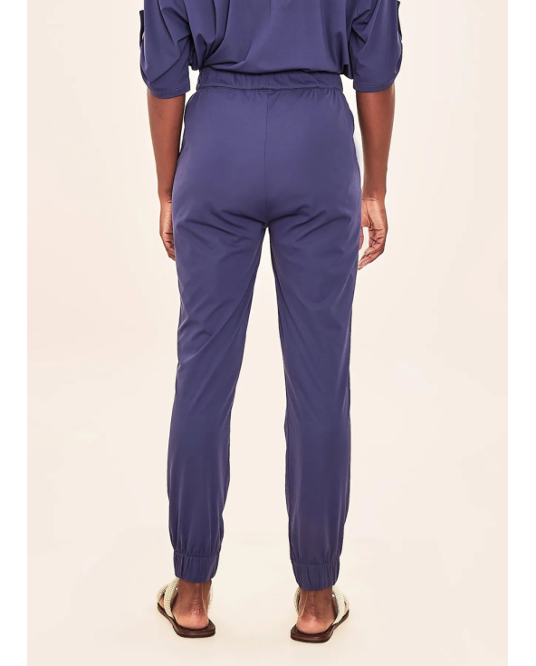 Pants Fem Basic Navy Blue Upf50+