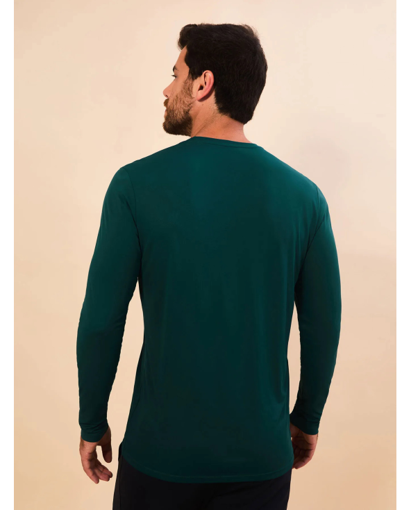 Longsleeve Masc New Fit Petroleo Upf50+