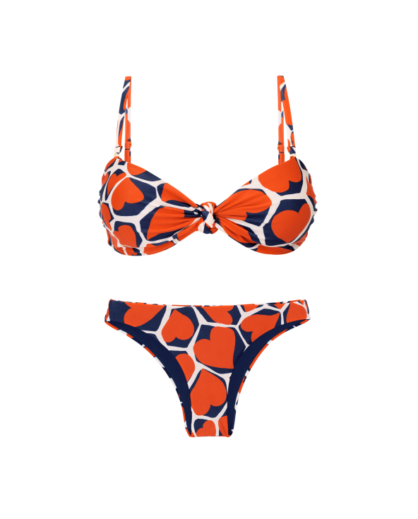 Set Amore-Red Bandeau-Joy Essential