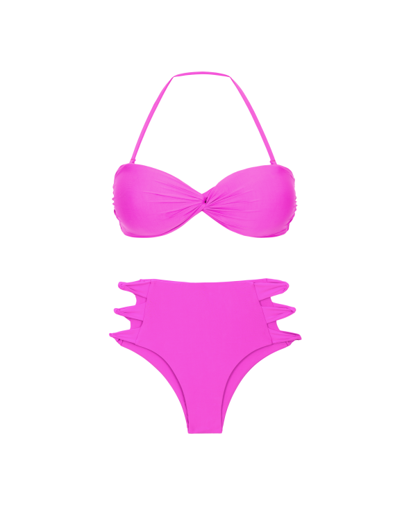 Set Vita-Pink Twist Highwaist-Spin