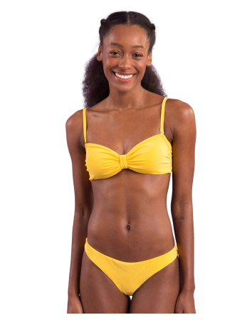 Set Malibu-Yellow Bandeau-Duo Essential