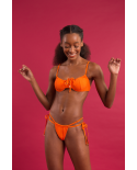 Set Dots-Orange Balconet-Tie Pipa