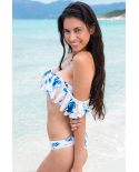 Bbs X Saha - Floral Fixed Bikini Bottom - Bottom Cumbia Floral Sweetness