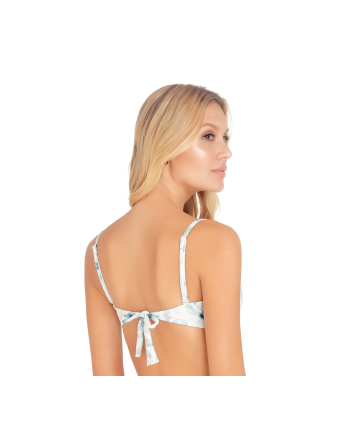Fleurige Roze Balconnet Bikinitop Met Geborduurd Detail -... 2
