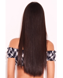 Crop Too Bianco E Nero Geometrico - Top Xadrez Black