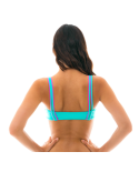 Top Reto Bicolor Esportivo - Top Duo Pink Blue
