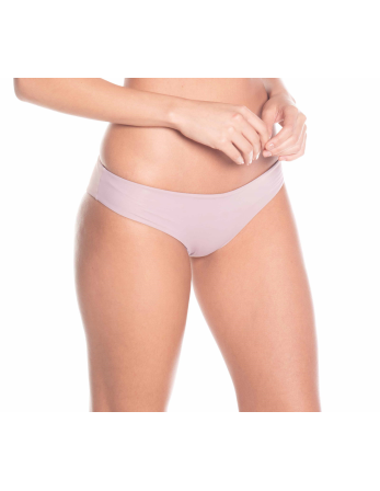 בגד ים חלק תחתון עם הדפס צבע ‏בז' הפיך - Bottom Malva... 2