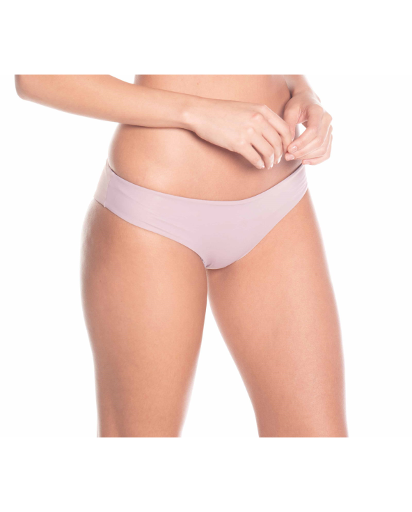 Beige/Gemusterte Wende-Bikinihose - Bottom...