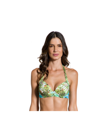 Tropical Print Underwired Bikini Top - Top Gracia Paraiso...