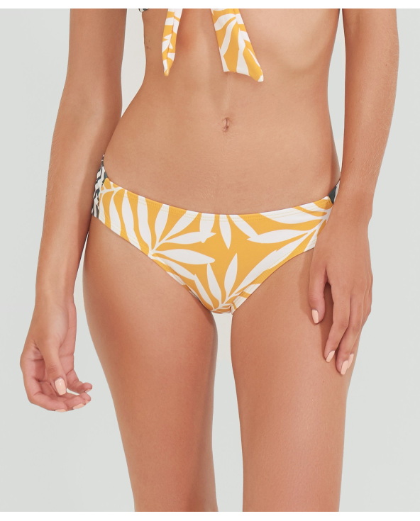 Żółte Brazylijskie Figi Do Bikini Zielone Na...