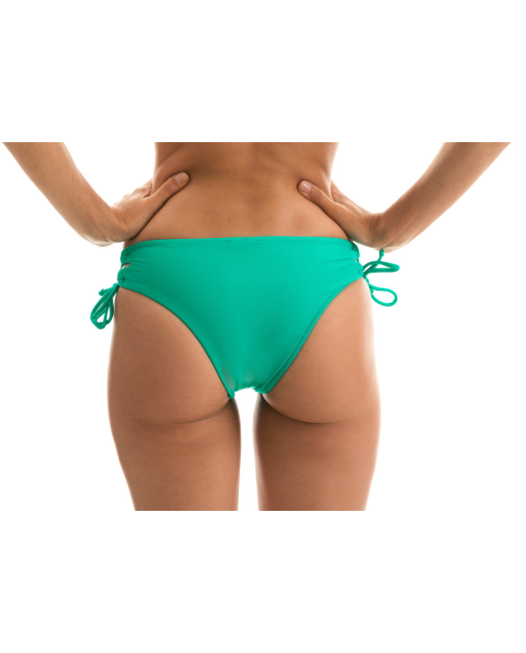 Green Larger Side Brazilian Bikini Bottom -...