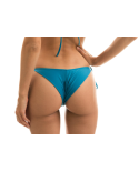 Bas Brésilien Scrunch Bleu Azur Accessoirisé - Bottom Nilo Cortinao