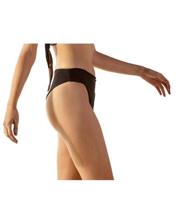 Slip Nero Sgambato - Bottom Laguna Caramel Preto