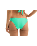 Bas De Bikini Vert Coulissant Taille Basse - Bottom Bahamas Mel