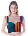 Top Babado Cropped Latina
