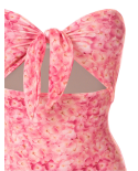 Strapless Swimsuit Hydrangea
