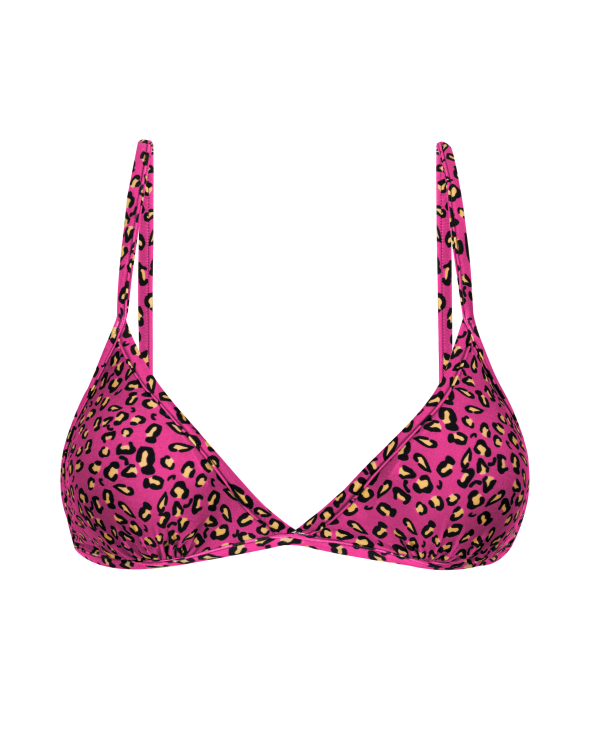 Top Triangular Fijo Ajustable Rosa Con...