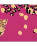 Bañador&nbsp;De Una Pieza De Talle Alto Con Estampado De Leopardo Rosa - Roar-Pink Hype