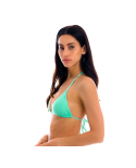 Water Green Sliding Triangle With Shell Pattern - Top Atlantis Tri-Inv
