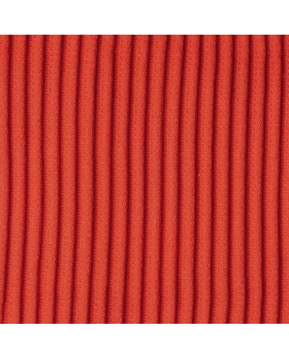 Textured Red High-Leg Fixed Bikini Bottom -...