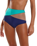 Bottom Polinesia Azul Marinho