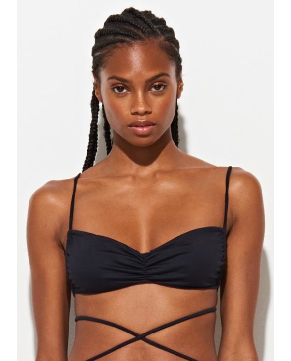 Top Bikini Multi Preto