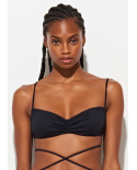 Top Bikini Multi Preto