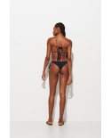 Top Bikini Multi Preto